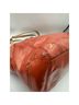 Coach 100% Patent Leather Print Orange Leather Shoulder Bag One size - photo 8