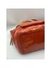 Coach 100% Patent Leather Print Orange Leather Shoulder Bag One size - photo 7