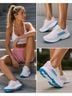 Hoka 100% Mesh Solid Multi Color Pink White Sneakers Size 8 1/2 - photo 3