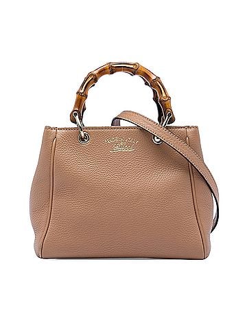 Gucci Mini Calfskin Bamboo Shopper Satchel (view 1)