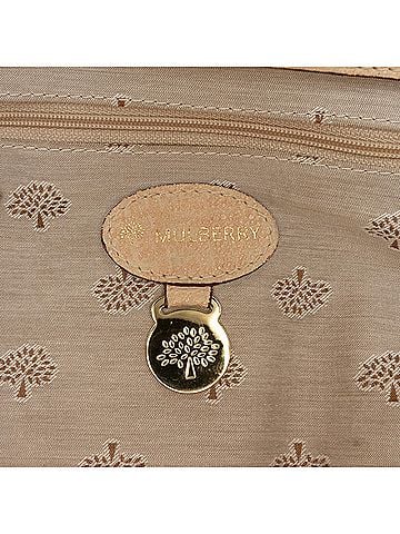 Mulberry Textured Calfskin Alexa Satchel (view 2)