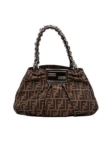 Fendi Small Zucca Canvas Mia Chain Tote (view 1)