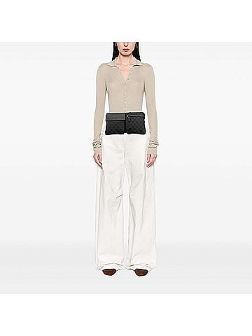 Gucci GG Canvas Double Pocket Belt Bag (view 2)