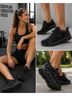 On Cloud Solid Black Sneakers Size 8 - photo 3