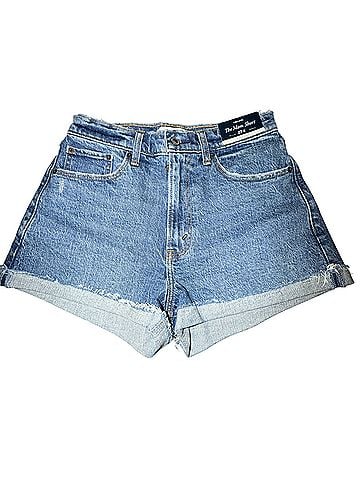 Abercrombie & Fitch The Mom Short - Curve Love Denim Shorts (view 1)