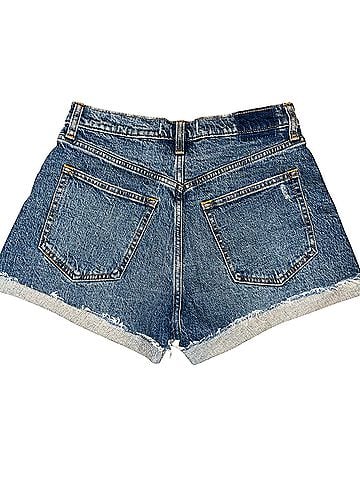 Abercrombie & Fitch The Mom Short - Curve Love Denim Shorts (view 2)