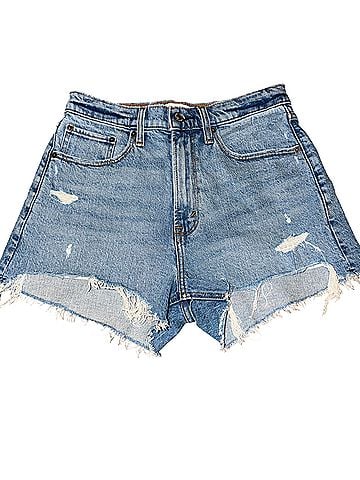 Abercrombie & Fitch The Mom Short High Rise - Curve Love Denim Shorts (view 1)
