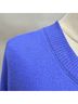 Free People Solid Blue Pullover Sweater Size XS - photo 7