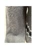 Moda International Fair Isle Gray Black White Pullover Sweater Size S - photo 14