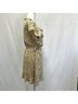 Aritzia 100% Polyester Leopard Print Tan Black Casual Dress Size 8 - photo 6