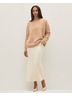 NAKEDCASHMERE 100% Cashmere Tan Wool Pullover Sweater Size M - photo 8