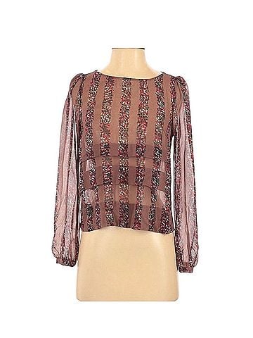 BCBGeneration Long Sleeve Blouse (view 1)