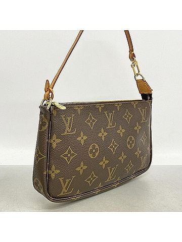 Louis Vuitton Louis Vuitton Monogram Pochette Accessoires M51980 Brown Women's Bag/Pouch (view 2)