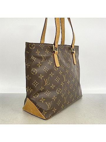 Louis Vuitton Louis Vuitton Monogram Cabas Piano Tote Bag M51148 Brown Women's (view 2)