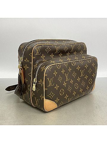 Louis Vuitton Louis Vuitton Monogram Nile Shoulder Bag M45244 Brown Women's (view 2)