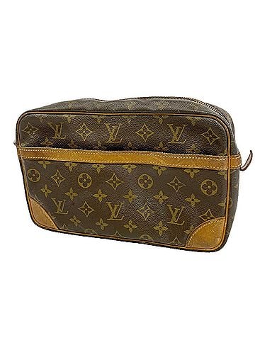 Louis Vuitton Louis Vuitton Monogram Compiegne 28 Clutch Bag M51845 Brown Men's (view 1)