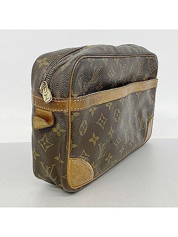 Louis Vuitton Louis Vuitton Monogram Compiegne 28 Clutch Bag M51845 Brown Men's (view 2)