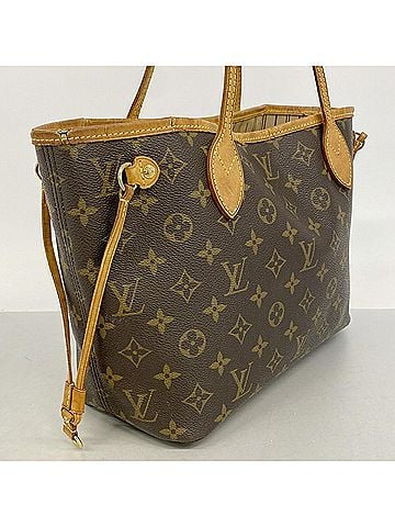 Louis Vuitton Louis Vuitton Monogram Neverfull PM Tote Bag M40155 Brown (Women's) (view 2)
