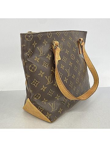 Louis Vuitton Louis Vuitton Monogram Cabas Piano Tote Bag M51148 Brown Women's (view 2)