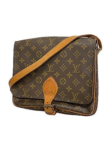 Louis Vuitton Louis Vuitton Monogram Cartouchiere GM Shoulder Bag M51252 Brown Women's (view 1)