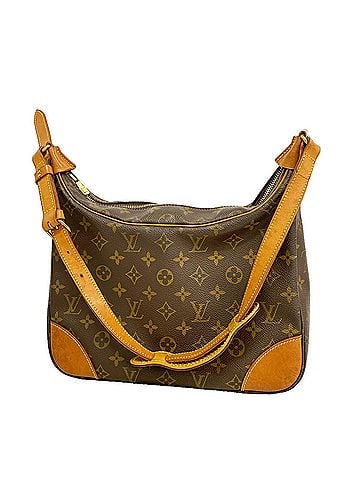 Louis Vuitton Louis Vuitton Monogram Boulogne 30 Shoulder Bag M51265 Brown Women's (view 1)