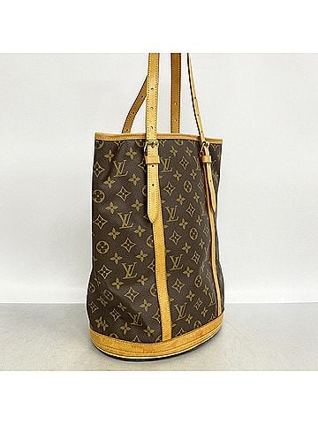 Louis Vuitton Louis Vuitton Monogram Bucket GM Tote Bag M42236 Brown (Women's) (view 2)
