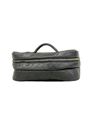 Chanel Chanel Bicolore Lambskin Handbag/Vanity Bag, Black, Women's (view 1)