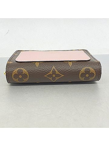 Louis Vuitton Louis Vuitton Monogram Portefeuille Lou Wallet M82378 Rose Ballerine Women's (view 2)