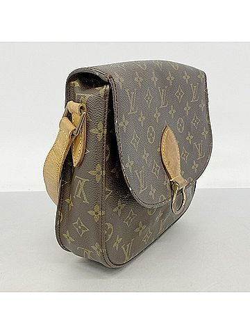 Louis Vuitton Louis Vuitton Monogram Saint Cloud GM Shoulder Bag M51242 Brown Women's (view 2)