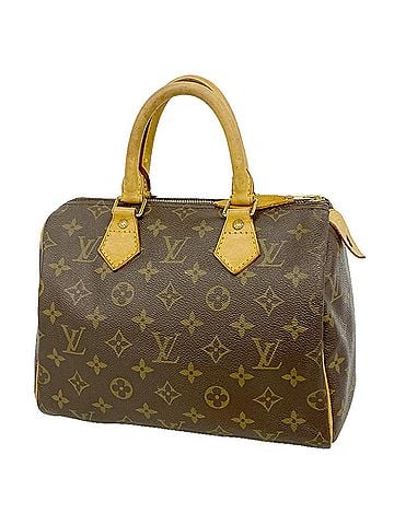 Louis Vuitton Louis Vuitton Monogram Speedy 25 Handbag M41109 Brown Women's (view 1)