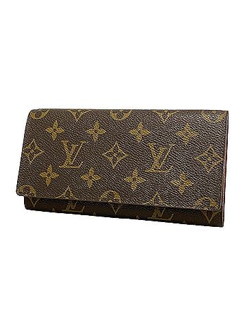 Louis Vuitton Louis Vuitton Monogram Portefeuille 3 Cartes Credit M61818 Brown Women's Wallet/Long Wallet (view 1)