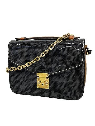 Louis Vuitton Louis Vuitton Shiny Epi Monogram Reverse Pochette Metis MINI M54990 Black 2-way bag for women (view 1)
