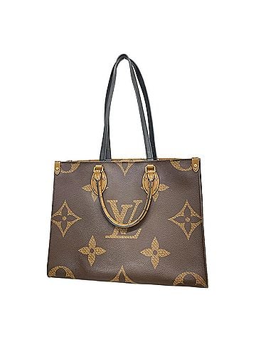 Louis Vuitton Louis Vuitton Monogram Giant Reverse OnTheGo MM Tote Bag M45321 Brown 2-way bag for women (view 1)