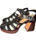 Crown Vintage Black Heels Size 11 - photo 1