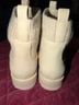 Lane Bryant White Ankle Boots Size 11 - photo 3