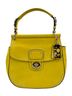 Coach 100% Leather Yellow Leather Shoulder Bag One size - photo 1
