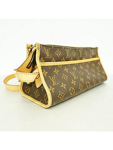 Louis Vuitton Louis Vuitton Monogram Popincourt Long Shoulder Bag M40008 Brown Women's (view 2)