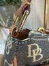 Dooney & Bourke Gray White Shoulder Bag One size - photo 12