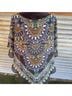 Alyx Floral Multi Color 3/4 Sleeve Top Size L - photo 6