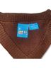 Paul Frank Argyle Brown Red Gold Pullover Sweater Size XS - photo 3