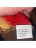 Paul Frank Argyle Brown Red Gold Pullover Sweater Size XS - photo 4
