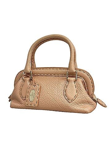 Fendi Fendi Selleria Leather Handbag, Pink, Women's (view 1)