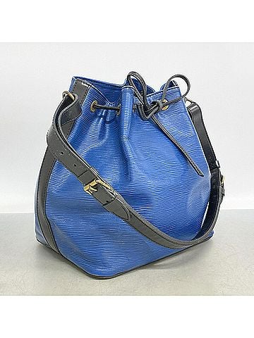 Louis Vuitton Louis Vuitton Epi Petit Noé Shoulder Bag M44152 Toledo Blue Noir (Women's) (view 2)