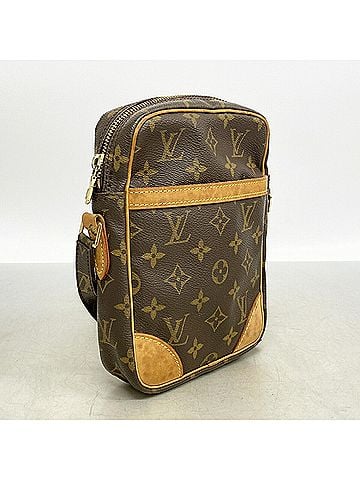 Louis Vuitton Louis Vuitton Monogram Danube Shoulder Bag M45266 Brown Women's (view 2)