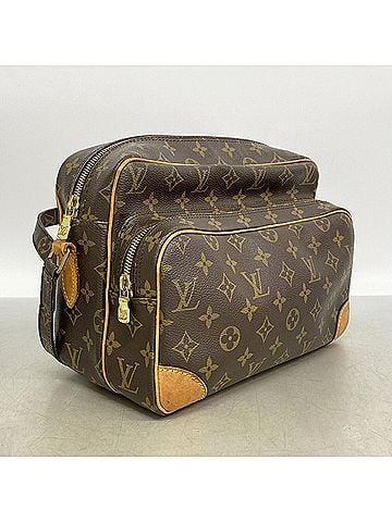 Louis Vuitton Louis Vuitton Monogram Nile Shoulder Bag M45244 Brown Women's (view 2)