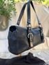 Coach 100% Leather Black Leather Satchel One size - photo 11