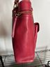 Coach 100% Leather Red Pink Leather Tote One size - photo 5