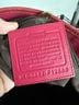 Coach 100% Leather Red Pink Leather Tote One size - photo 4