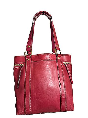 Coach Gigi Y2K Hot Pink Leather Tote (view 2)