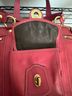 Coach 100% Leather Red Pink Leather Tote One size - photo 6